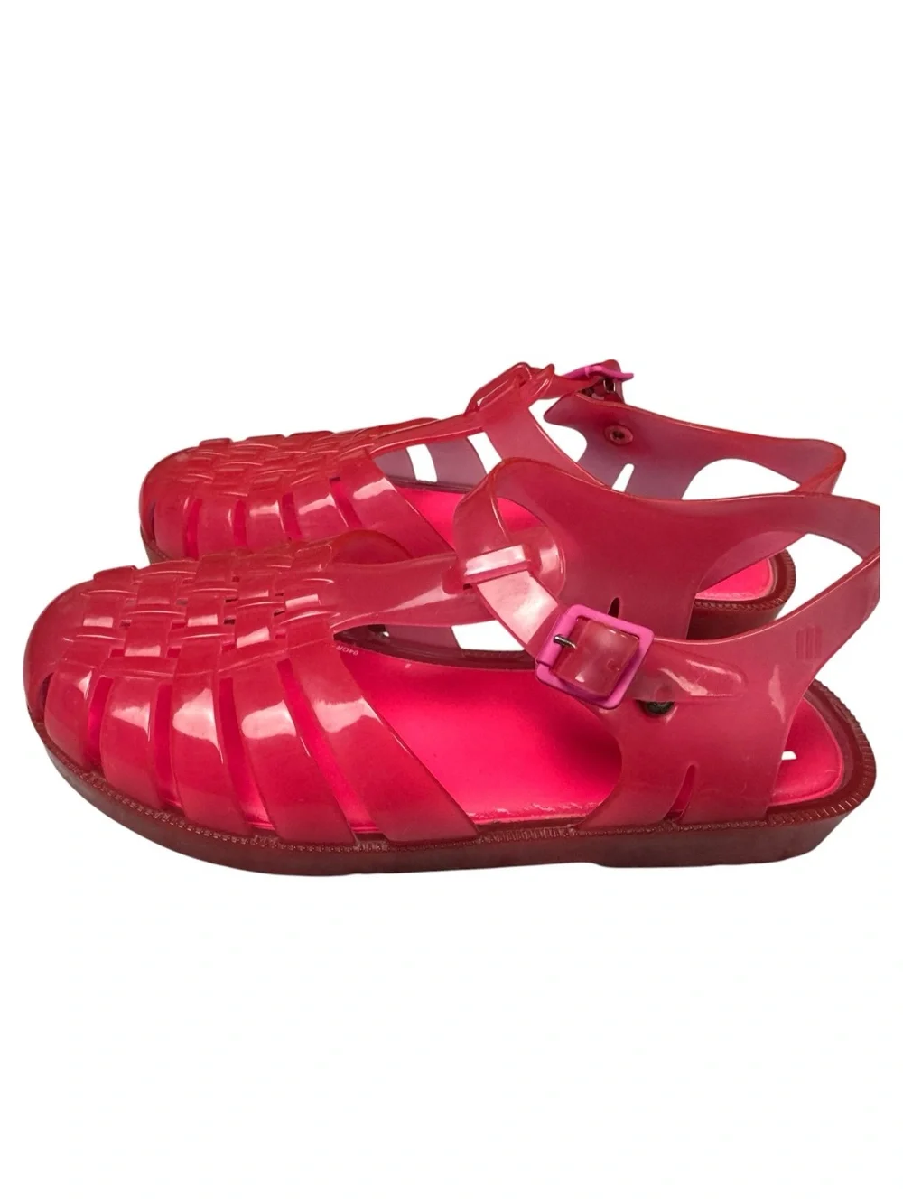 Mini Melissa Pink Jelly sandals sz 3